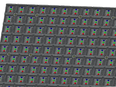 DO4 Lens LED-Board 3D